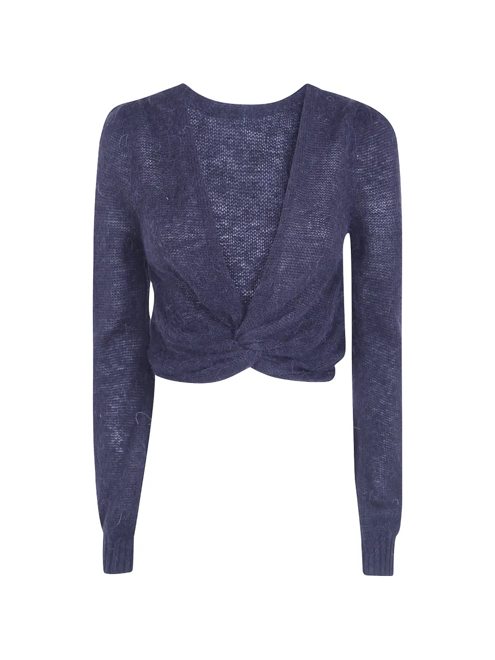 TWINSET twist-detail sweater - Schwarz