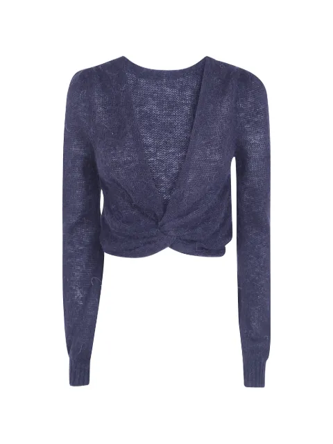 TWINSET Pullover mit verdrehtem Detail