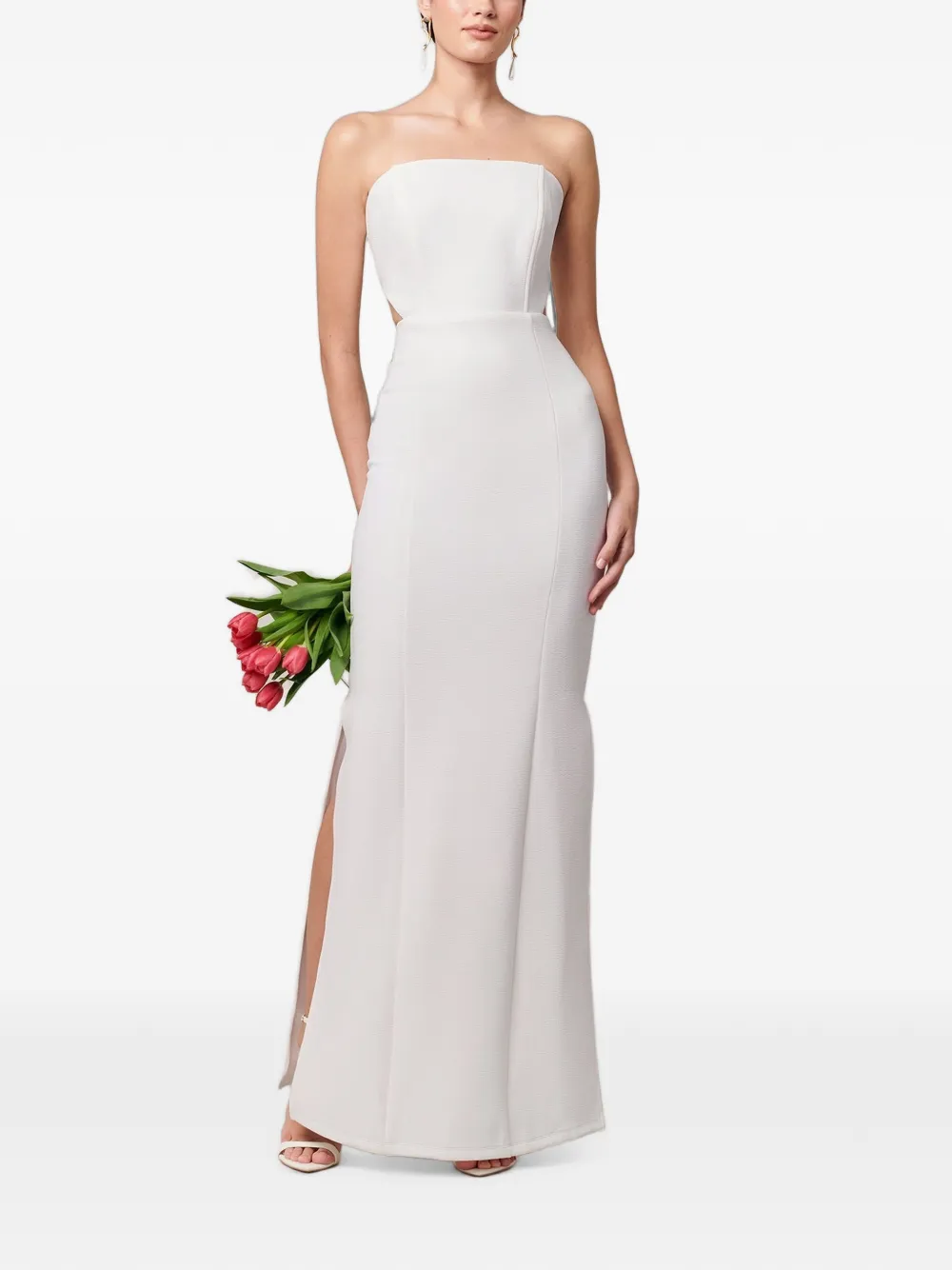 WILLA Marla strapless maxi dress