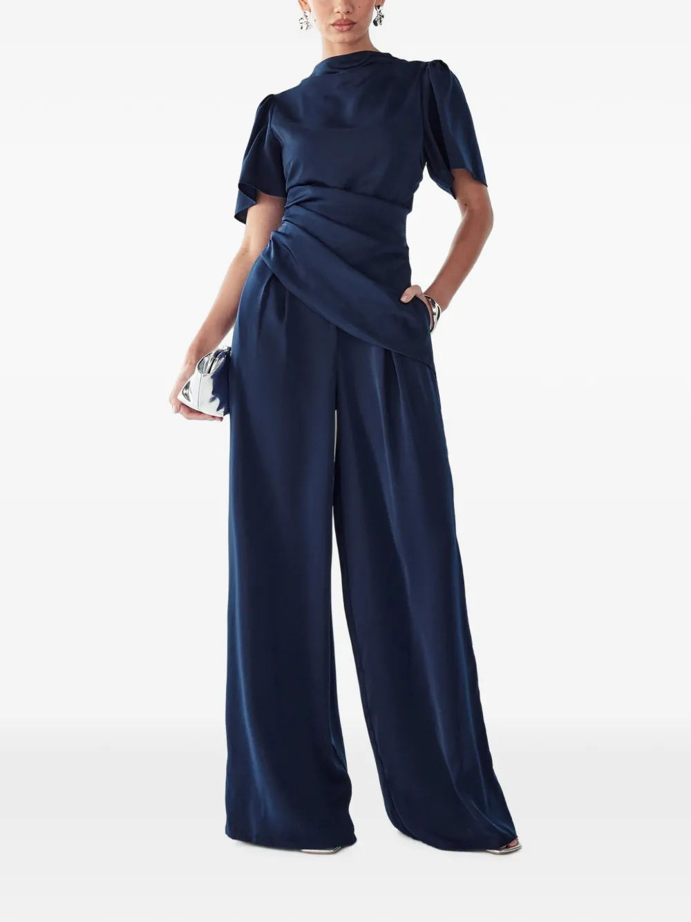 WILLA Pika short-sleeve jumpsuit