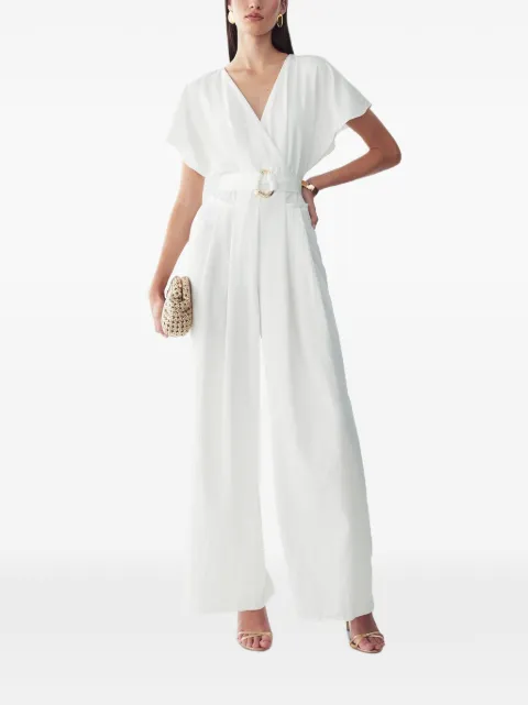 BWLDR jumpsuit con cuello en V y cinturón