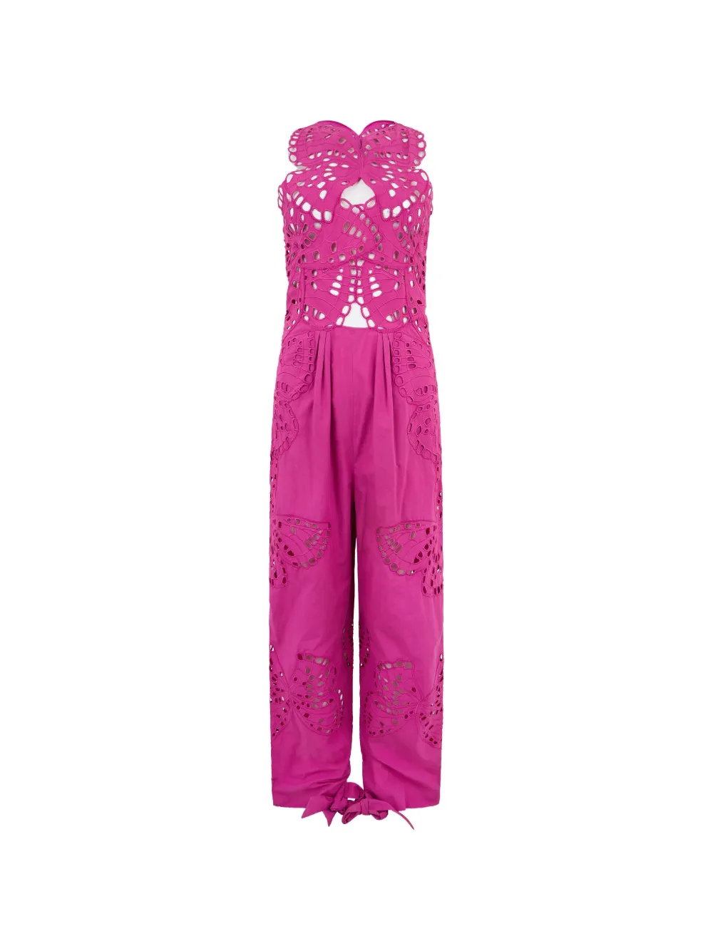 Alberta Ferretti butterfly-motif cut-out jumpsuit - Rosa