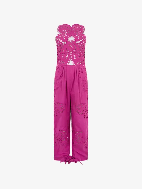 Alberta Ferretti butterfly-motif cut-out jumpsuit