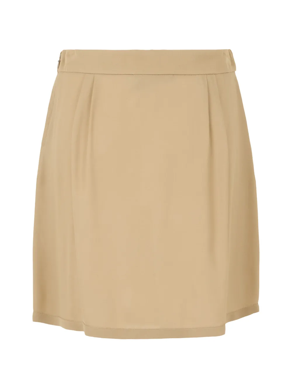 Alberta Ferretti Gedrapeerde mini-plooirok Beige