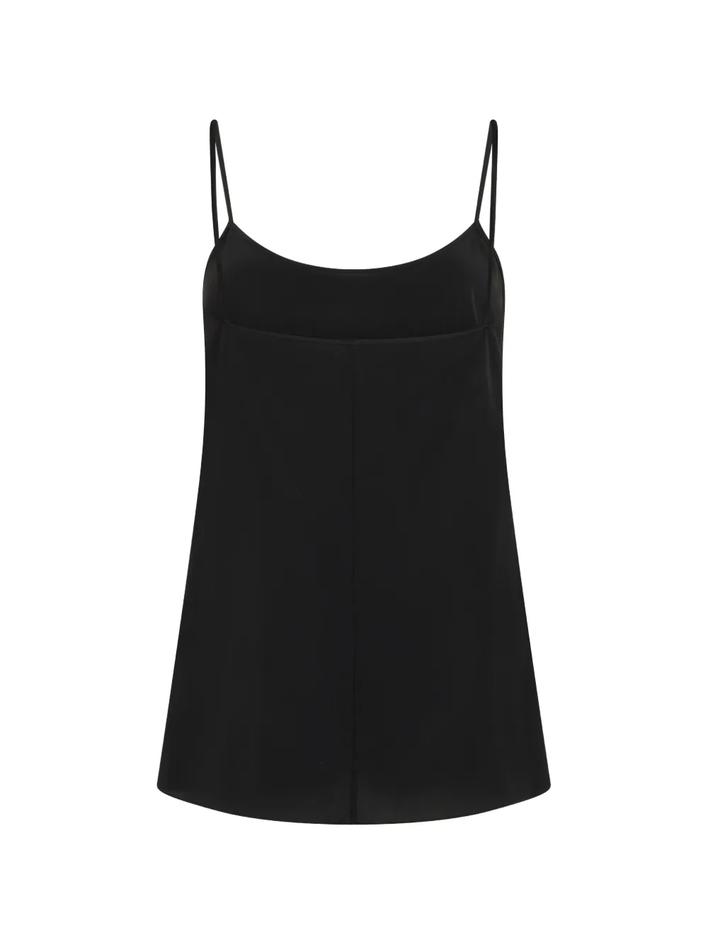 Alberta Ferretti Mouwloze top met spaghettibandjes Zwart