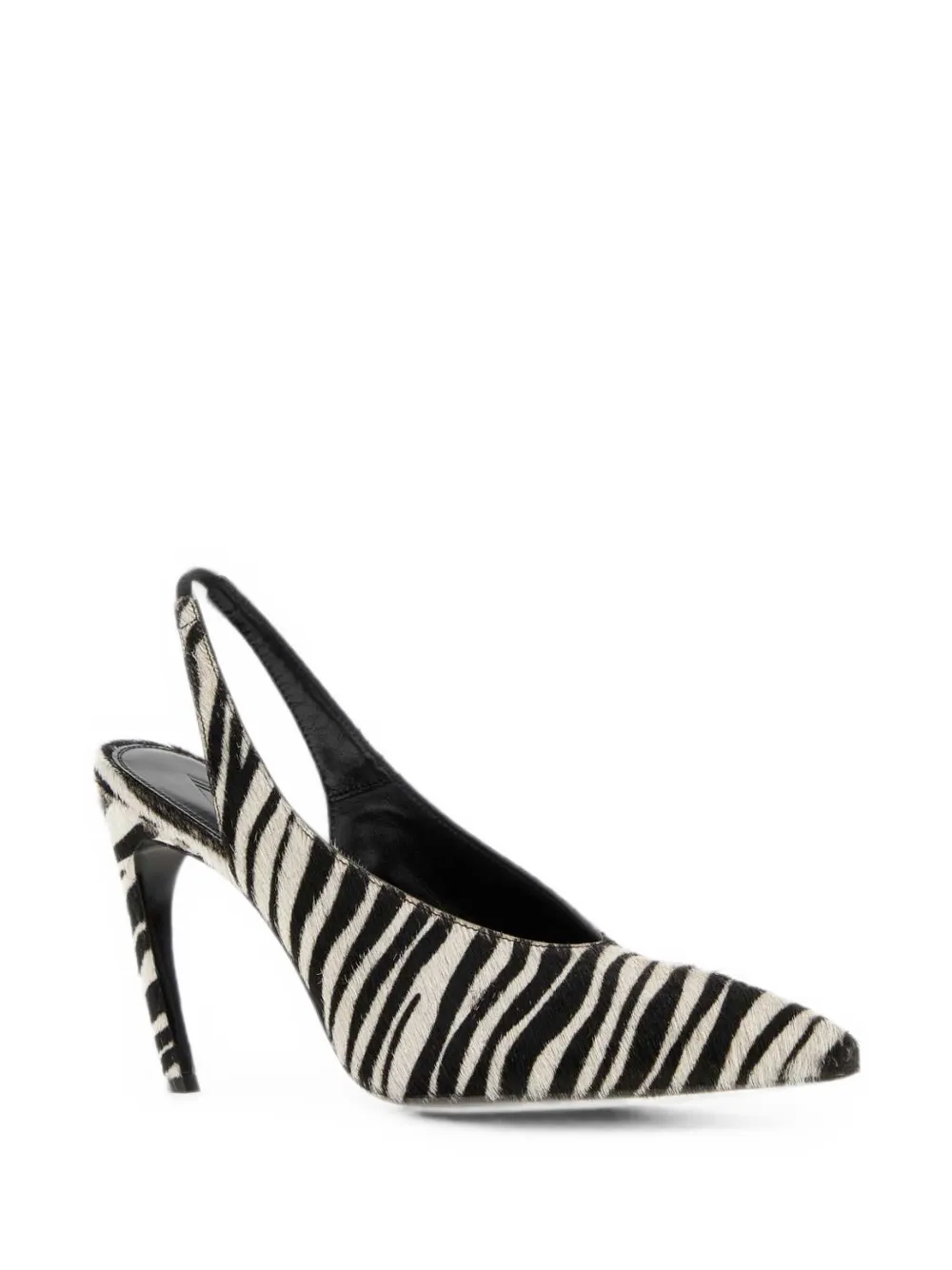 The Attico Viper animal-print pumps Wit