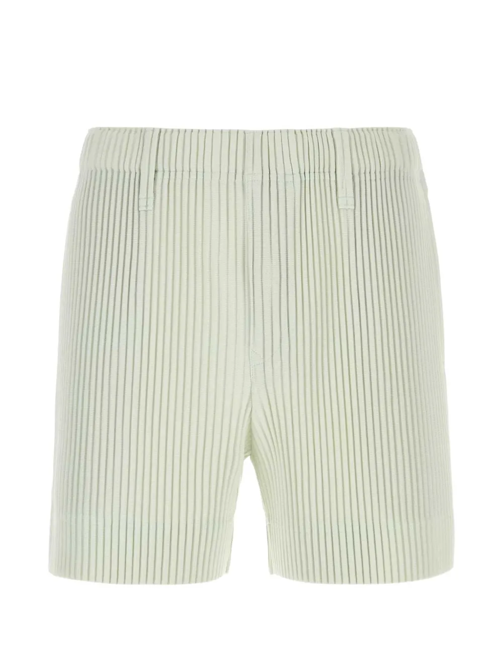 Homme Plissé Issey Miyake plissé-effect shorts - Green