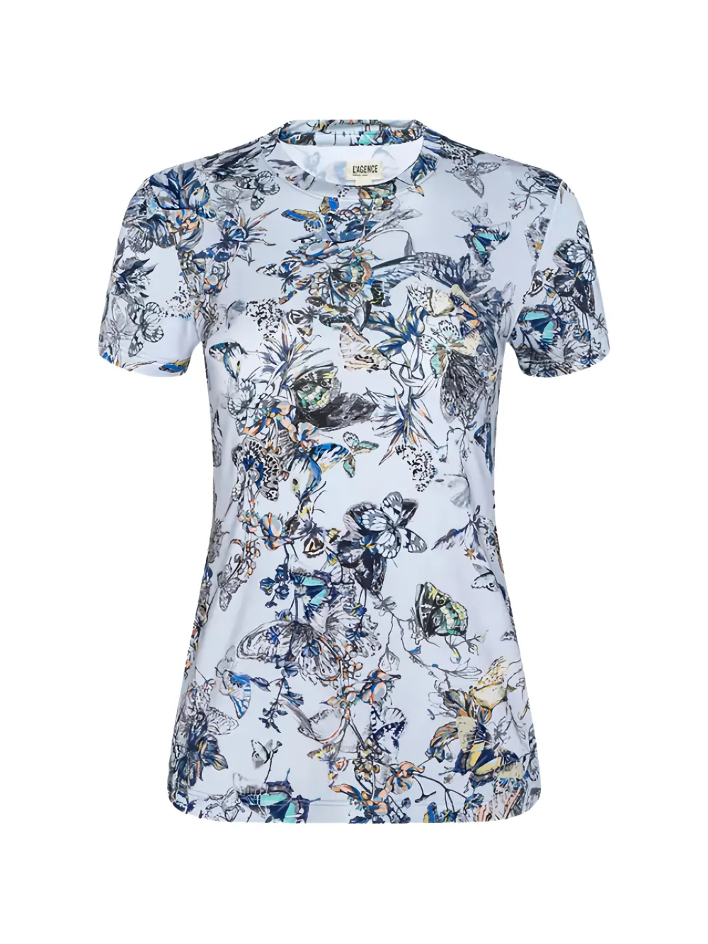 L'Agence Ressi butterfly-print T-shirt · M