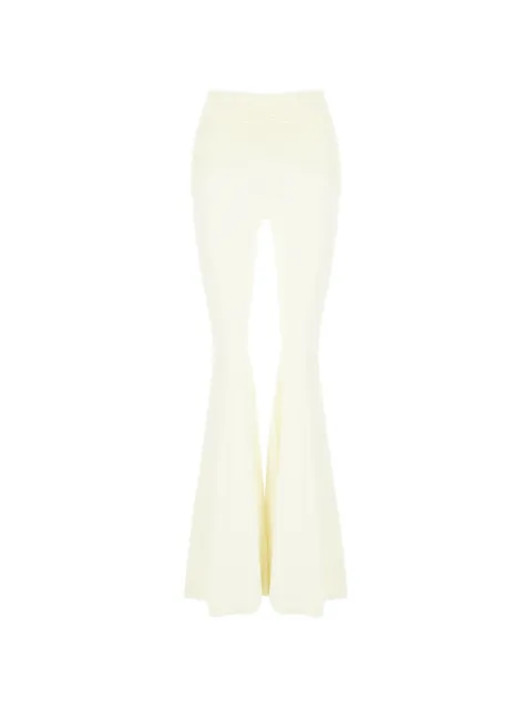 Maison Anami pantalones anchos fruncidos