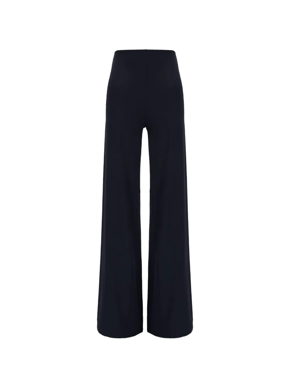 Maison Anami Broek met wijde pijpen Blauw