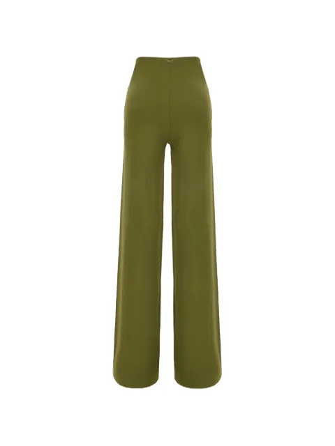 Maison Anami logo-plaque palazzo pants