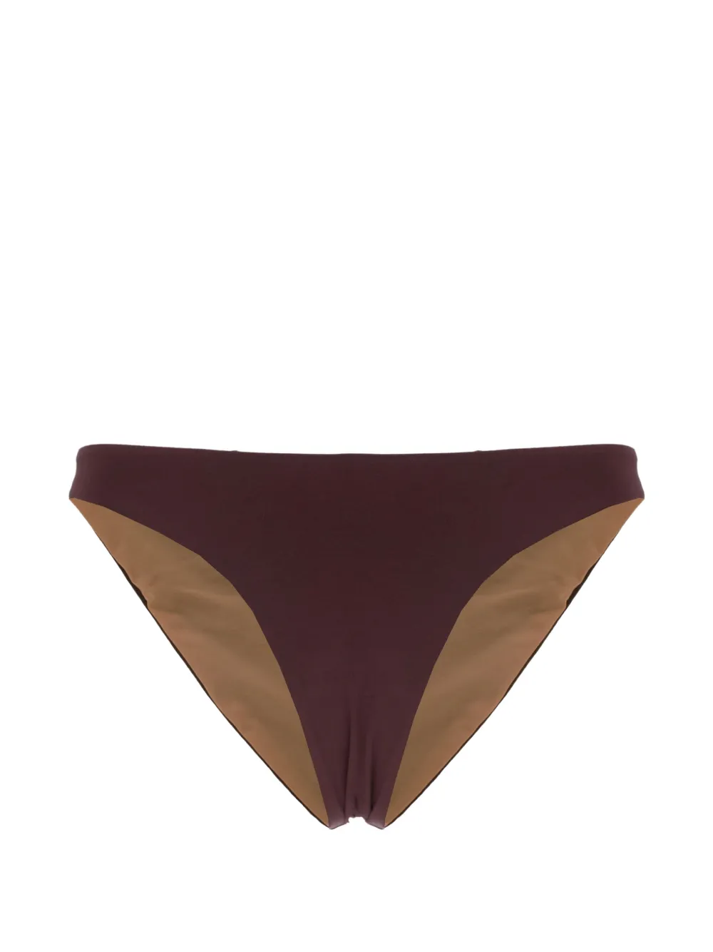 Maison Anami reversible bikini bottoms - Marrone