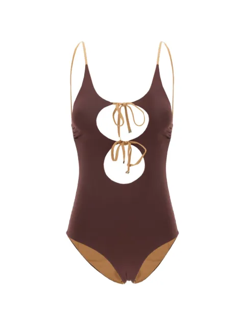 Maison Anami reversible cut-out swimsuit