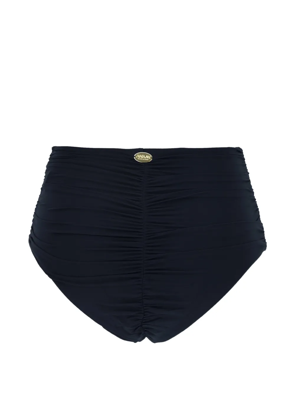 Maison Anami ruched bikini bottoms - Blu