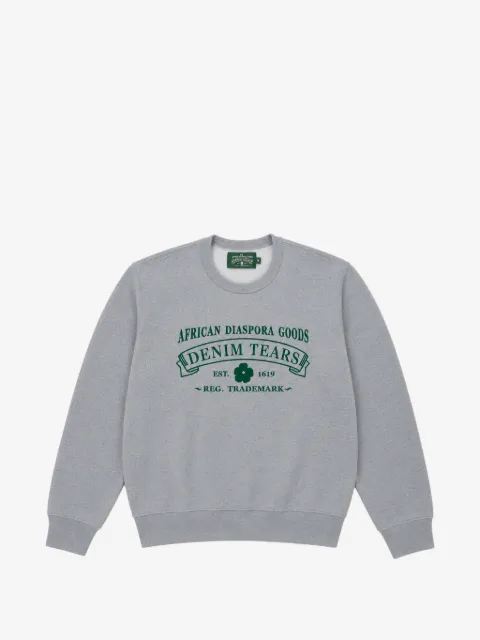 Denim Tears Felpa girocollo con logo