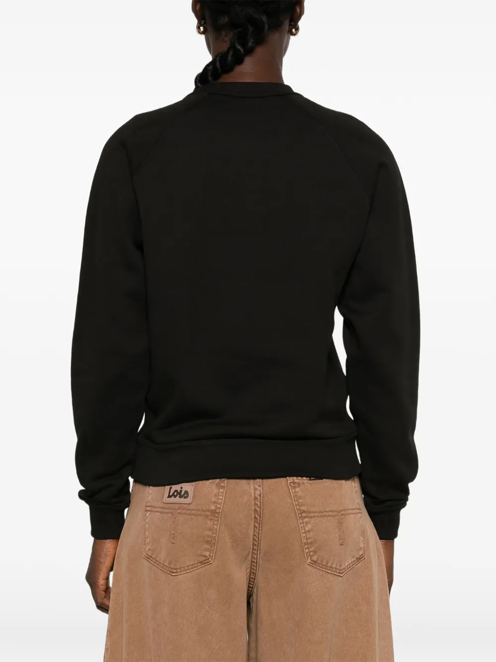 Kenzo Sweater verfraaid met pailletten en tijger-patroon Zwart
