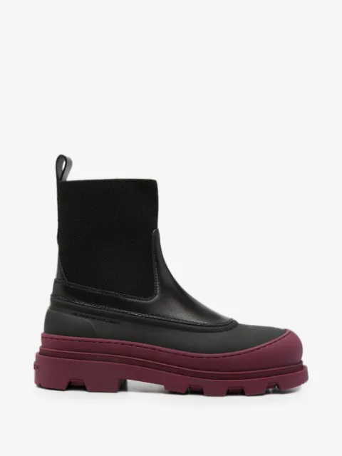 Moncler Vera leather ankle boots