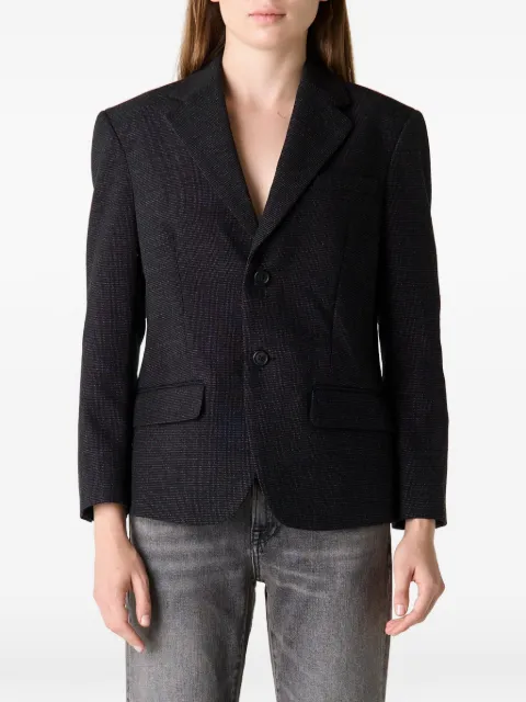 R13 notch-lapel blazer