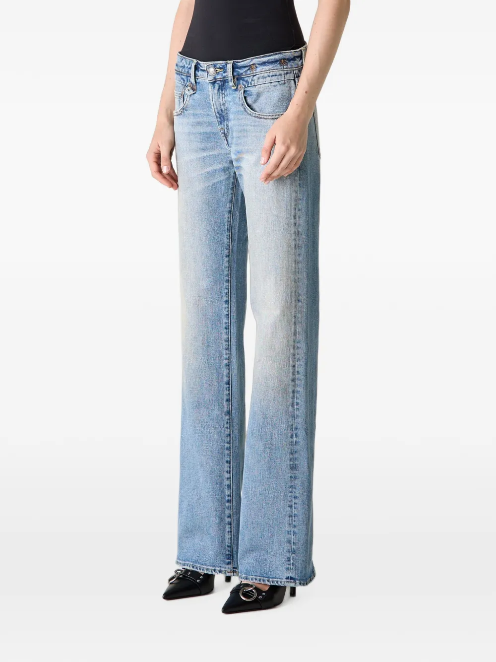 R13 Boy Flare jeans Blauw