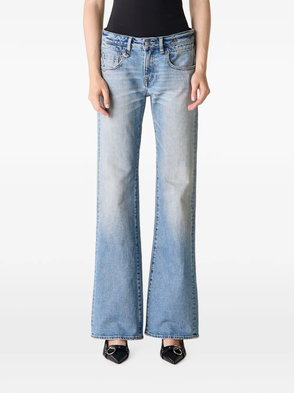 R13 Boy Flare jeans - Blau