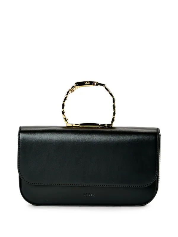 Sacai Watch Belt Shoulder Bag in Black