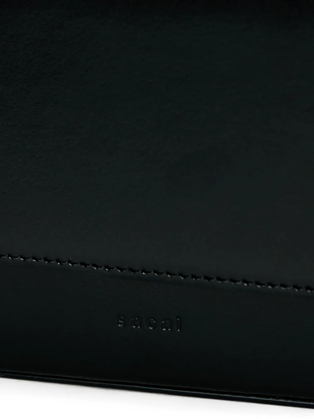 sacai Watch Belt schoudertas Zwart