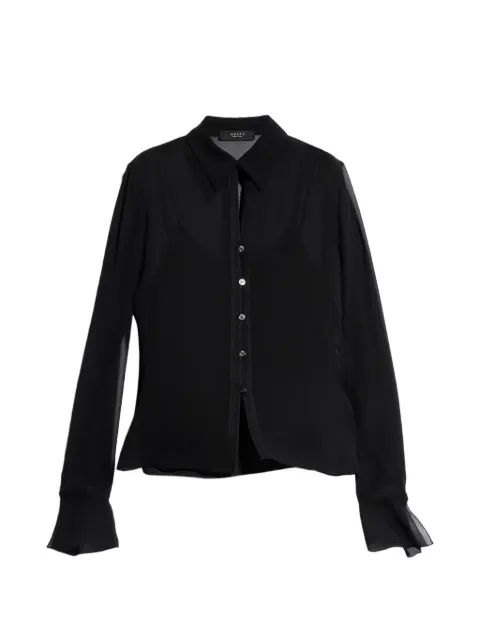 Gucci camisa con puños acampanados