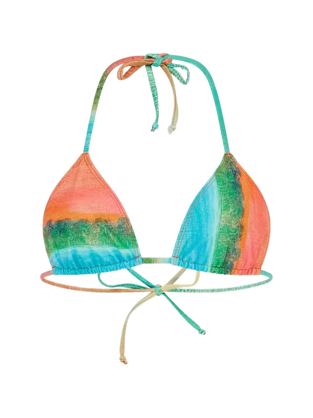 Donde Esteban Formentera Bikini Top In Multi