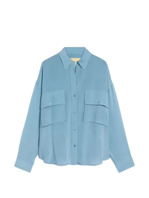 MOMONÌ camisa Pitanga de seda