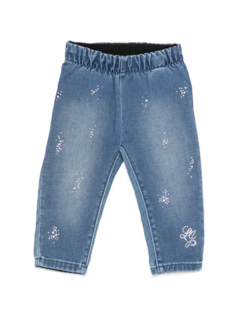 Liu Jo Kids rhinestone-embellished jeans
