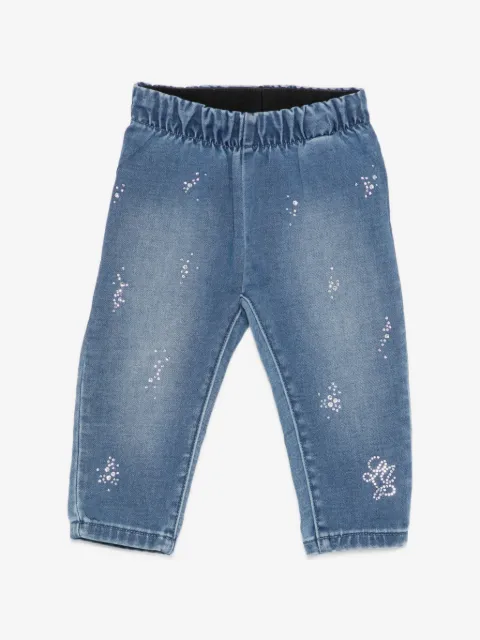 Liu Jo Kids rhinestone-embellished jeans