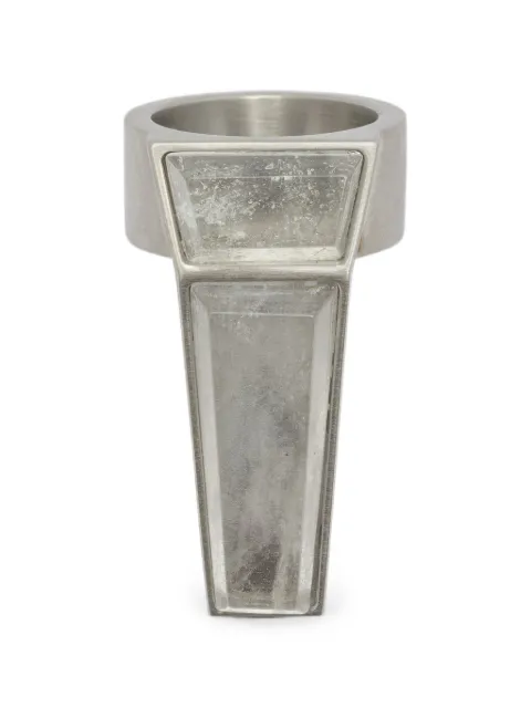 Rick Owens Crystal Trunk ring