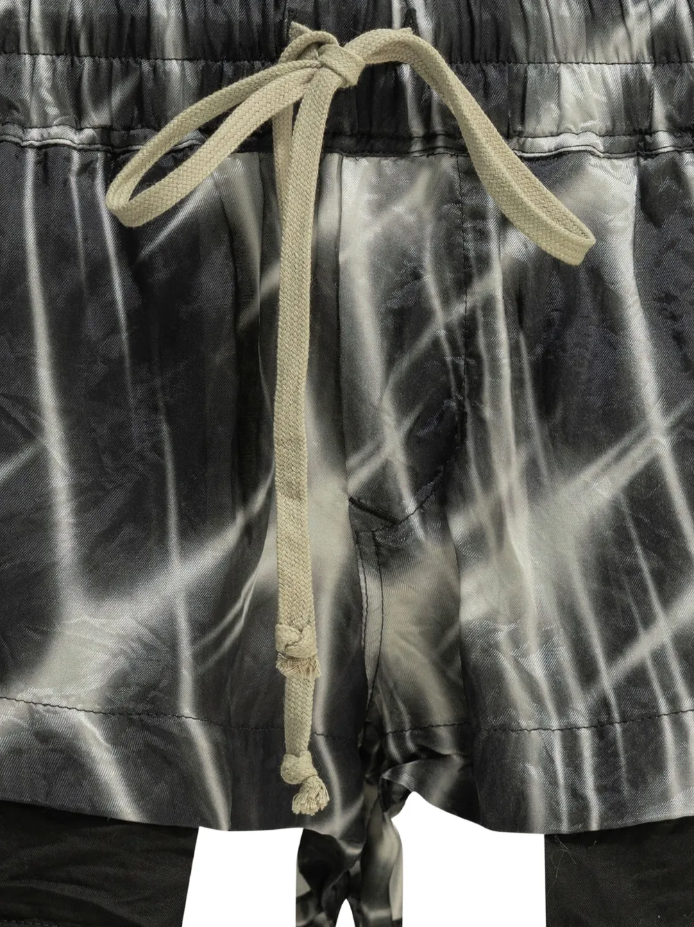 Rick Owens Fog mini-shorts Zwart