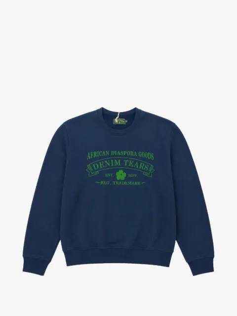 Denim Tears logo-print sweatshirt