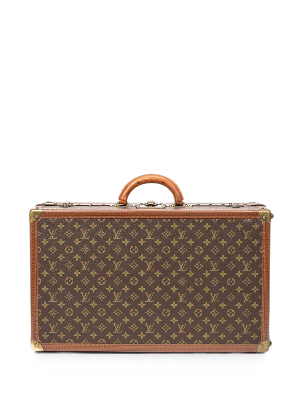 Louis Vuitton Pre-Owned Gemine Monogram shoe luggage bag - Marrone