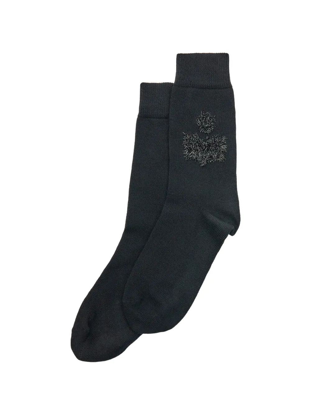 Isabel Marant Sourya Logo-embroidered Socks In Black