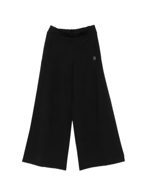 Liu Jo Kids pantalon ample à plaque logo