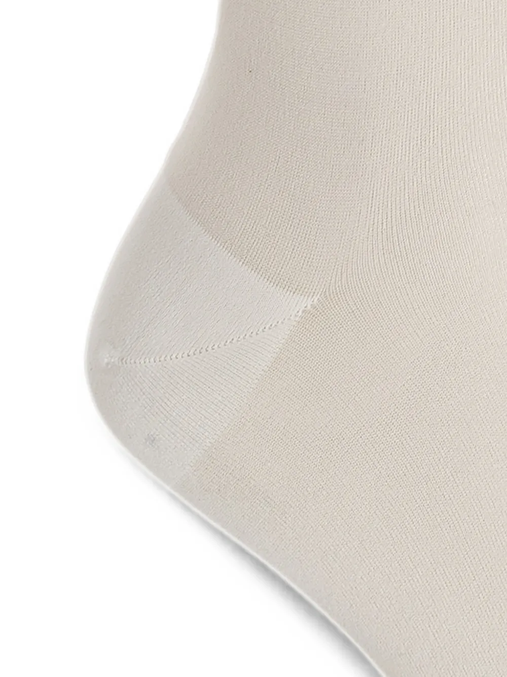 Issey Miyake transparent knee-high socks Beige