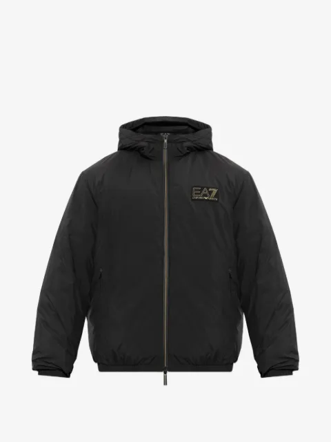 Ea7 Emporio Armani veste à patch logo