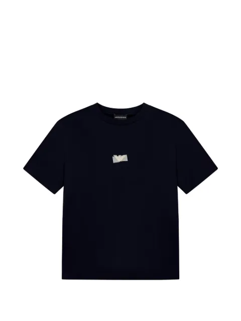 Emporio Armani playera manga corta con logo estampado