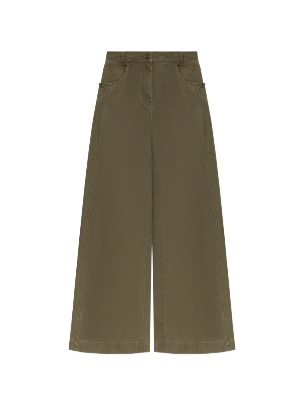 Max Mara Alamaro cotton jeans - Verde