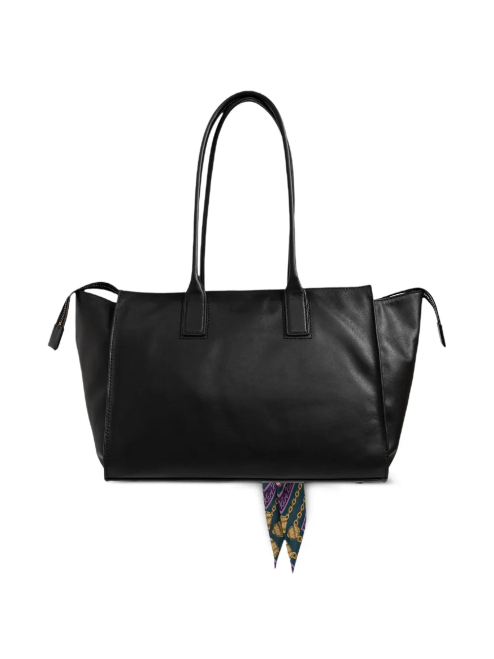 Kurt Geiger London Sloane leren shopper Zwart