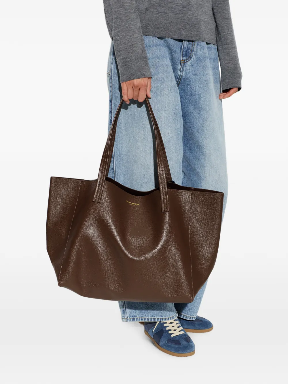 Kurt Geiger Violet Tote Bag In Brown