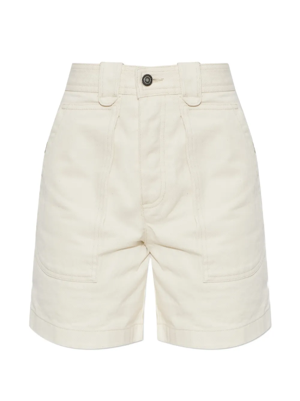 MARANT ÉTOILE Eveja denim shorts - Neutrals