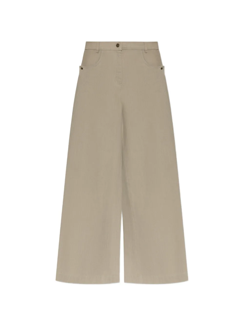 Max Mara Alamaro wide-leg jeans - Toni neutri