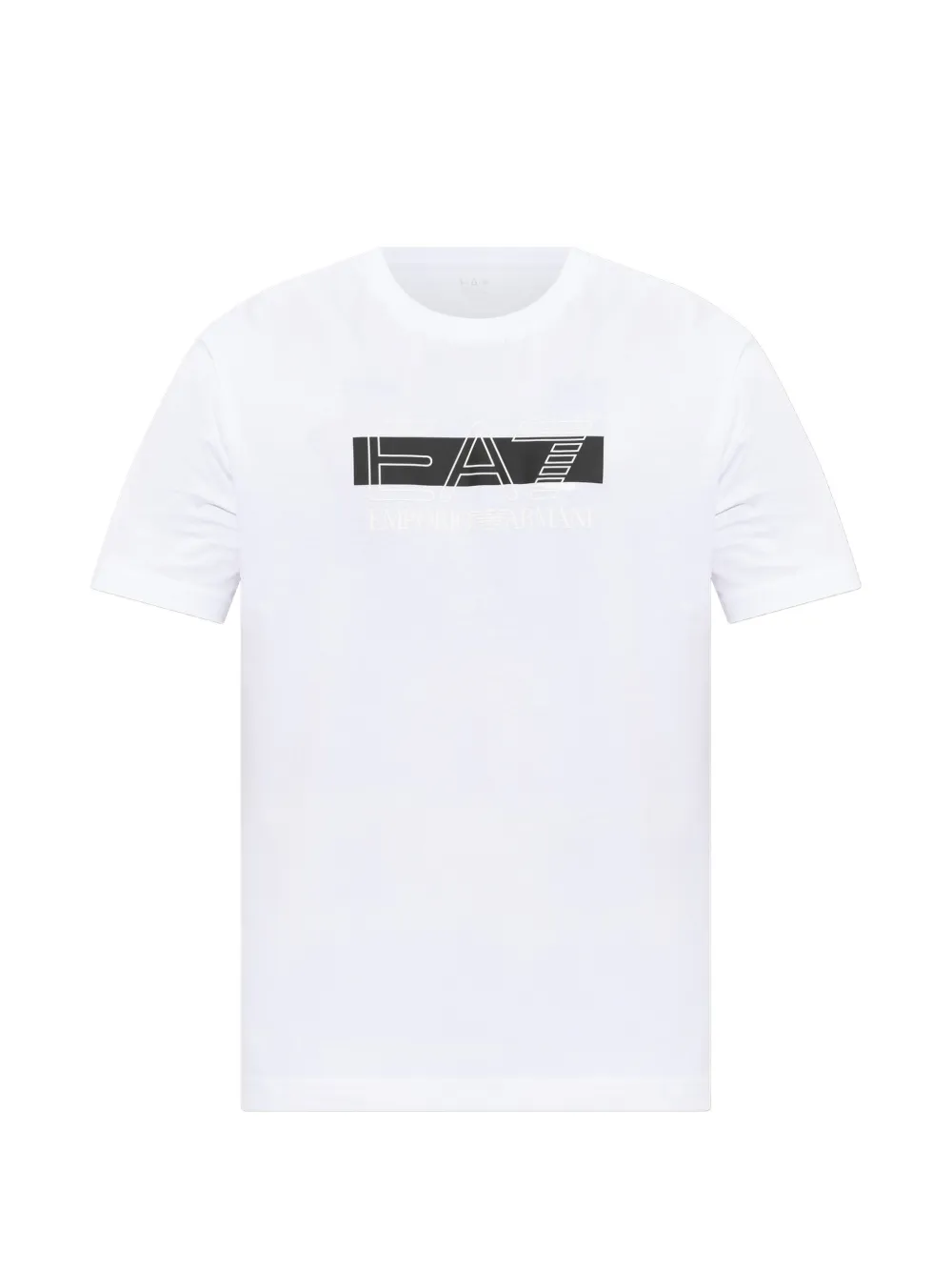 Ea7 Emporio Armani T-shirt con stampa - Bianco