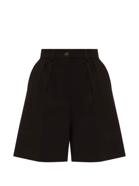 Max Mara short Sauna à design plissé