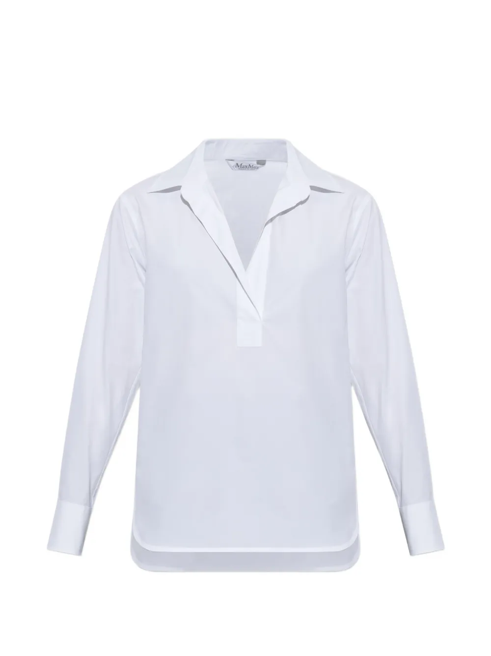 Max Mara Violino V-neck top - White