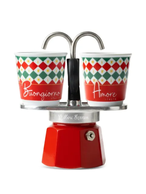 Bialetti Mini Express damier espresso set