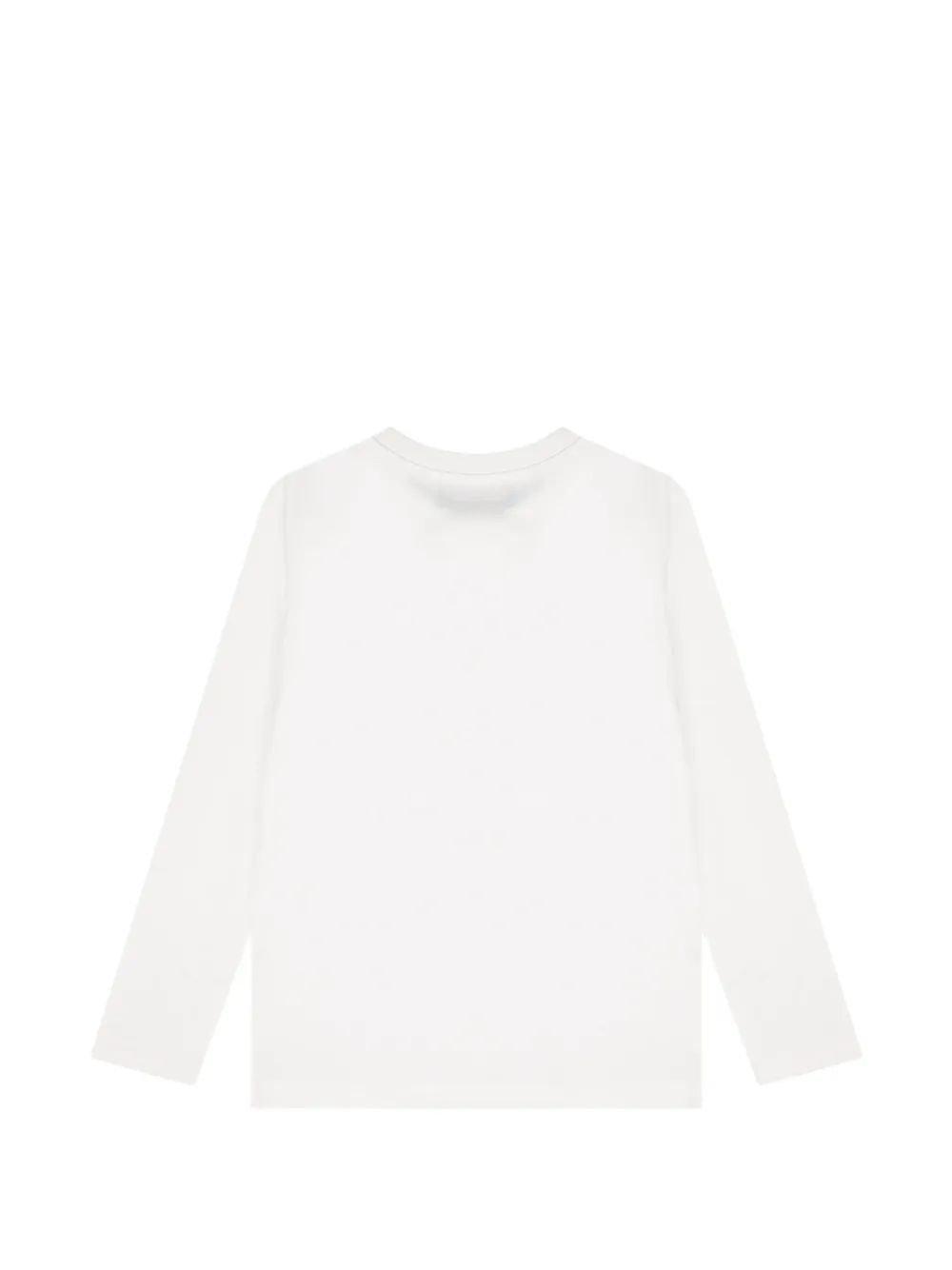 Moschino Kids Teddy Bead T-shirt met lange mouwen Wit